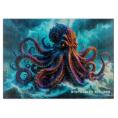 De Kraken Snijplank (Voorkant)