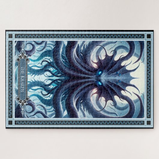 De Kraken Tarot Kaart Legpuzzel (Horizontaal)