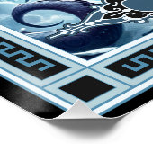 De Kraken Tarot Kaart Perfect Poster (Hoek)