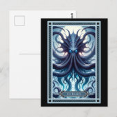 De Kraken Tarotkaart Briefkaart (Voorkant / Achterkant)