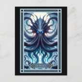 De Kraken Tarotkaart Briefkaart (Voorkant)
