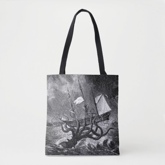 De Kraken Tote Bag (Voorkant)