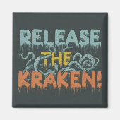 de kraken vrij magneet (Voorkant)