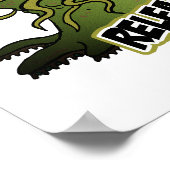 de kraken vrij poster (Hoek)