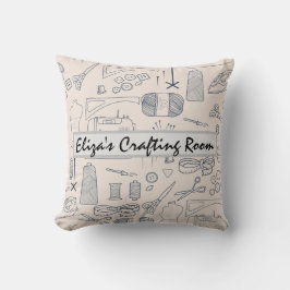 De krakkende Zaal gooit kussen/kussen. bewerkbare  Kussen