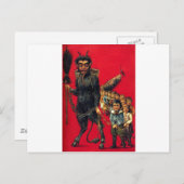 De Krampus Briefkaart (Voorkant / Achterkant)