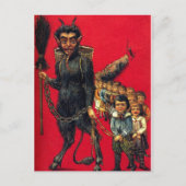 De Krampus Briefkaart (Voorkant)