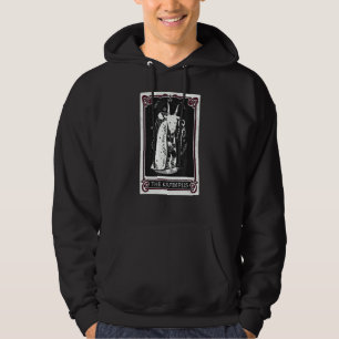 De Krampus Tarot-kaart kerst occulte Gothic donker Hoodie