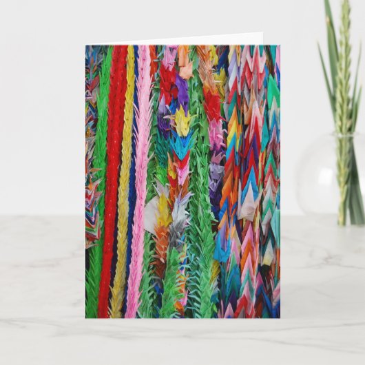 De Kranen van de vrede Kaart (Voorkant)