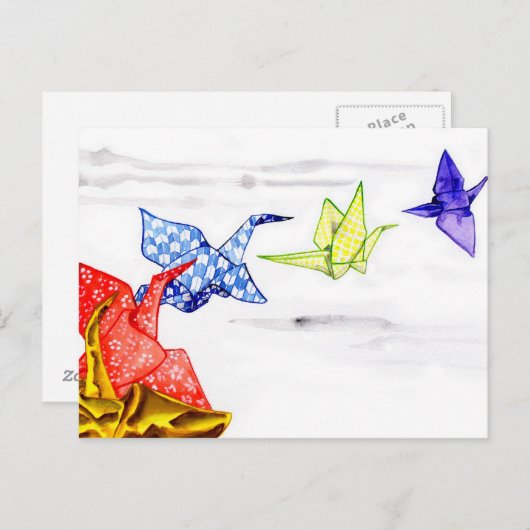 De Kranen van het document Briefkaart (Voorkant / Achterkant)