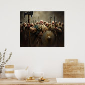 De Krankzinnigen Poster (Keuken)