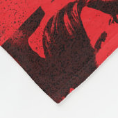 De krant Batman Silhouette Fleece Deken (Hoek)