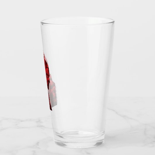 De krant Batman Silhouette Glas (Links)