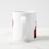 De krant Batman Silhouette Grote Koffiekop (Achterkant)