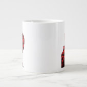 De krant Batman Silhouette Grote Koffiekop (Voorkant)