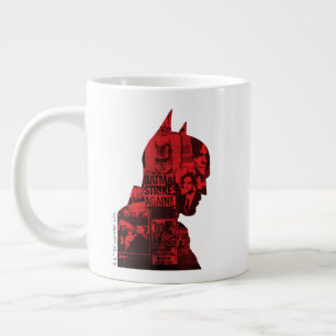 De krant Batman Silhouette Grote Koffiekop
