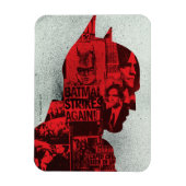 De krant Batman Silhouette Magneet (Verticaal)