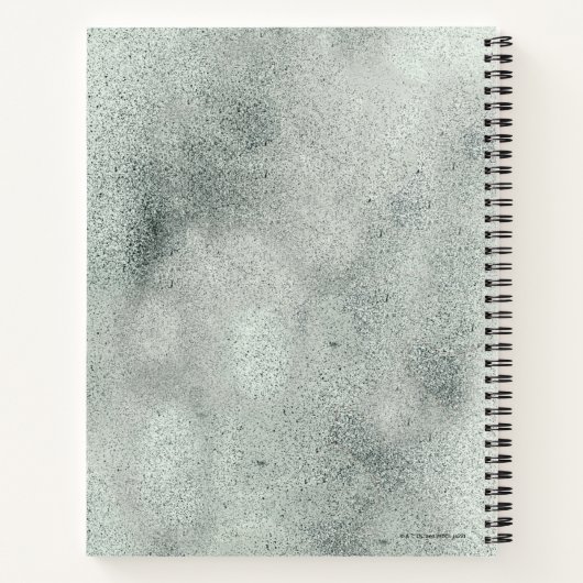 De krant Batman Silhouette Notitieboek (Achterkant)