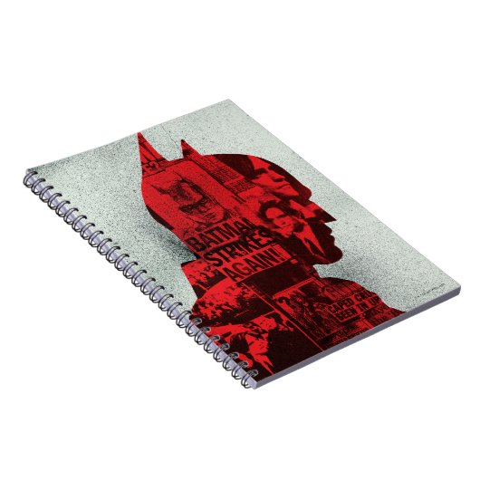 De krant Batman Silhouette Notitieboek (Rechterzijde)