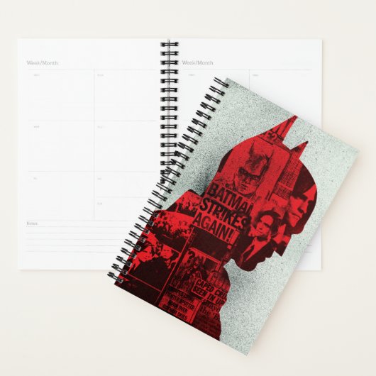 De krant Batman Silhouette Planner (Display)