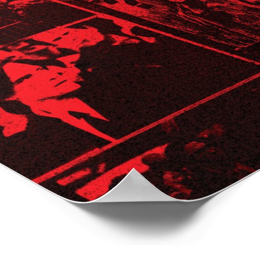 De krant Batman Silhouette Poster (Hoek)