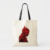 De krant Batman Silhouette Tote Bag (Voorkant)