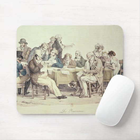 De krant muismat (Met muis)