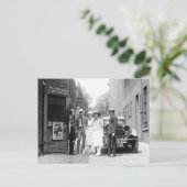 De Krazy Kat Speakeasy, 1921 Briefkaart (Staand voorkant)