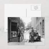 De Krazy Kat Speakeasy, 1921 Briefkaart (Voorkant / Achterkant)