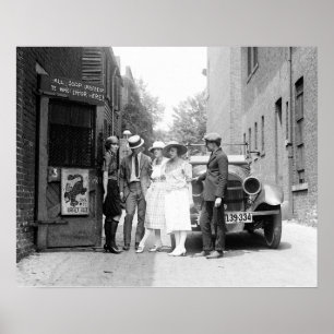 De Krazy Kat Speakeasy, 1921.  foto Poster