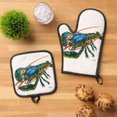 De Kreeft Ovenwant & Pannenlap Set (Top down)