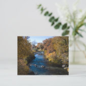 De Kreek van de herfst Briefkaart (Staand voorkant)