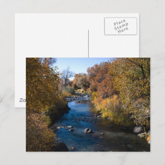 De Kreek van de herfst Briefkaart (Voorkant / Achterkant)