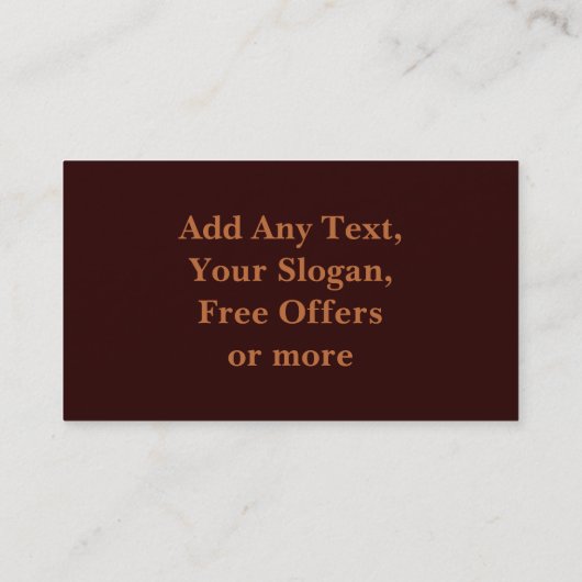 De kreuken van het mandje doen het met vezel - man visitekaartje (Achterkant)