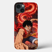 De krijger die nooit achteruit deinst Case-Mate iPhone case (Achterkant)