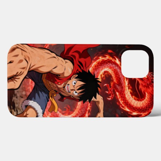 De krijger die nooit achteruit deinst  Case-Mate iPhone case (Achterkant (horizontaal))