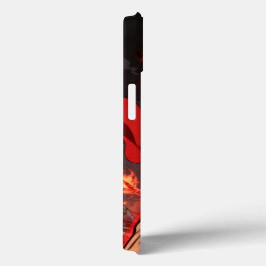 De krijger die nooit achteruit deinst Case-Mate iPhone case (Achterkant / Rechts)