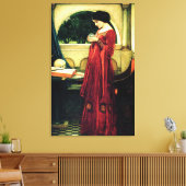 De Kristallen Bal (1902) ~ Fine Art Canvas (Insitu (Woonkamer))