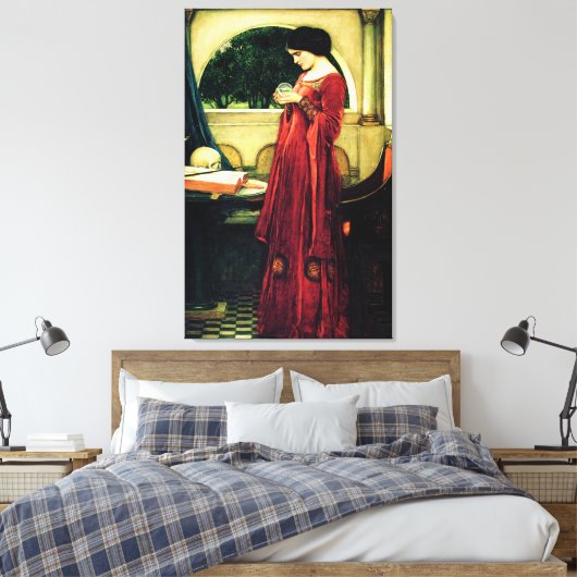 De Kristallen Bal (1902) ~ Fine Art Canvas (Insitu (Slaapkamer))
