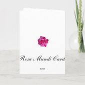 De kristallen bol, J.W. Waterhouse, 1902 Kaart (Achterkant)