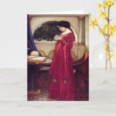 De kristallen bol, J.W. Waterhouse, 1902 Kaart (Gele Bloem)