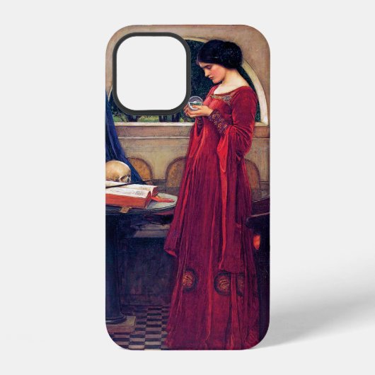 De Kristallen Bol, John William Waterhouse iPhone Hoesje (Achterkant)