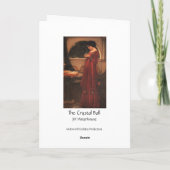 De kristallen bol kaart (Achterkant)