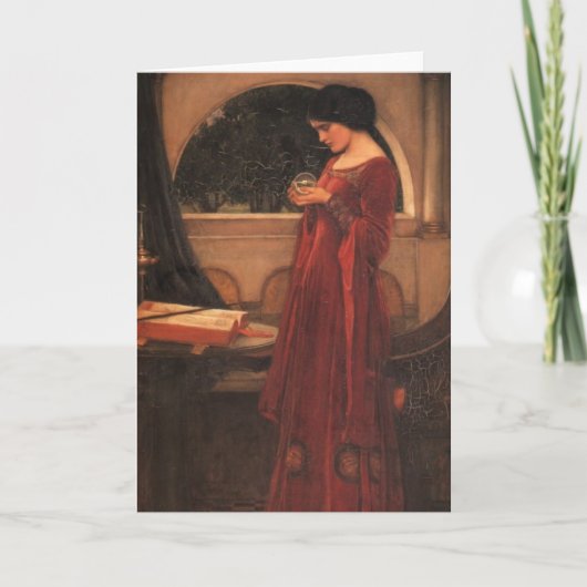 De kristallen bol kaart (Voorkant)