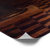 De Kristallen Bol van John William Waterhouse Poster (Hoek)