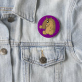 De Kritieke Tapir Ronde Button 5,7 Cm (In situ)