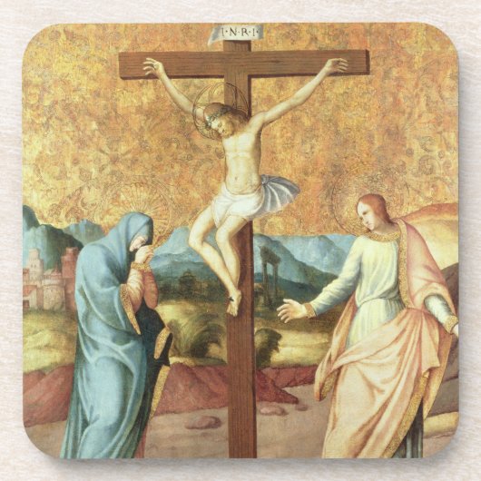 De Kroatie met de Maagd en Sint-Janskruid de Ev Onderzetter (Voorkant)