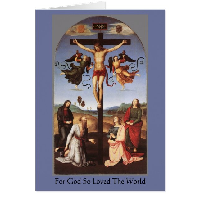 De Kroatie van Christus door Raphael (Voorkant)