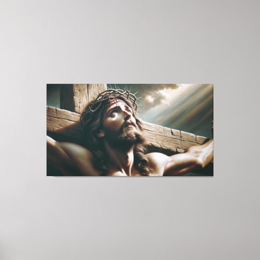 De Kroatie van Jezus Canvas Afdruk (Voorkant)