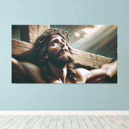 De Kroatie van Jezus Canvas Afdruk